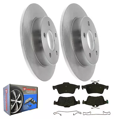 Stirling Rear Brake Rotors Ceramic Pads Kit For Mazda 3 2005~2009 • $63.90