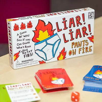 Boxer Gifts Liar Liar Pants On Fire Card Game | Fun For All The Family • £17.99