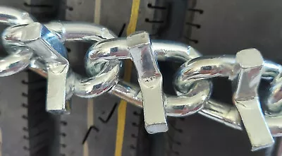 $115 • Buy Grizzlar GSL-2821 Alloy V-Bar Tire Chains Ladder SUV 215/75-17.5 225/70-19.5