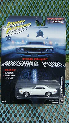Johnny Lightning Muscle Car Toy 1970 Dodge Challenger R/T Vanishing Point White • $20