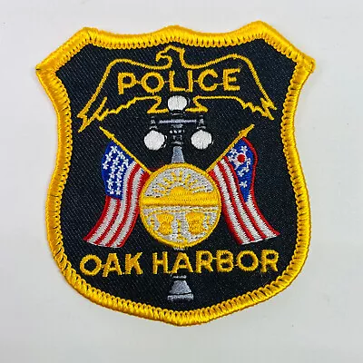 HAT SIZE Oak Harbor Ohio OH 3  Patch B2 • $7.99