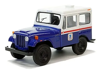 United States Postal Mail Truck 1971 Jeep DJ 5B Blue Edition 5 Die Cast Model T • $16.48