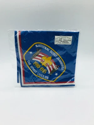 £15.82 • Buy Boy Scouts Of America BSA National Jamboree 1910-1985 Scarf Necker