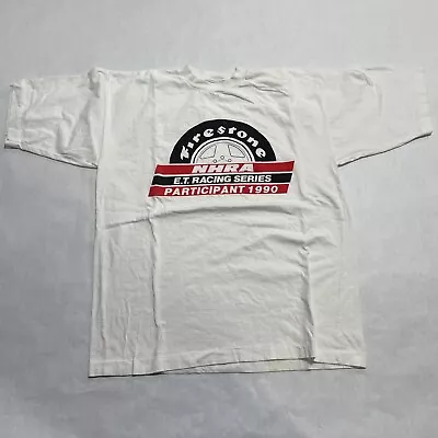 Vintage Firestone NHRA Racing Single Stitch T Shirt XL • $20