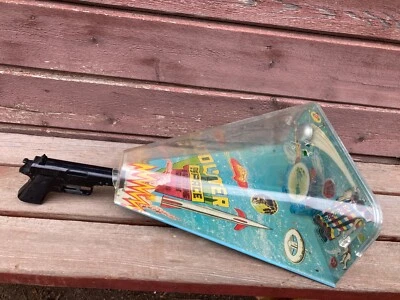 £58.39 • Buy VINTAGE MARX OUTER SPACE SHOOTING RANGE GALLERY TOY GAME W/GUN 