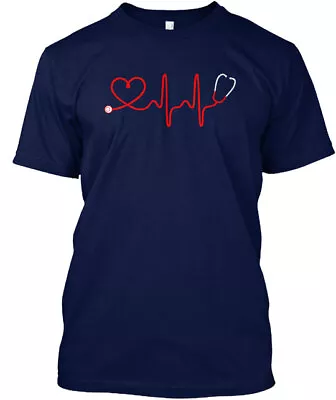 Medical Stethoscope Love T-Shirt Made In The USA Size S To 5XL • $24.97