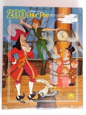 Vintage Disney Peter Pan Jigsaw Puzzle 200 Pieces Golden • $7.99