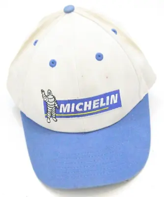 Rocky Brands Michelin White Cotton Strap Back Adult Solid Baseball Hat Cap F6 • $3.98