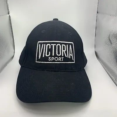 Victoria Secret VSX Sport Black Logo Baseball Hat Summer Cap Limited Edition • $8.99