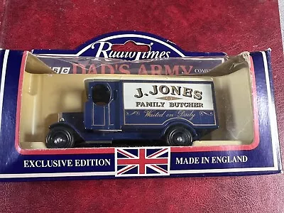 Lledo BBC TV Radio Times Dads Army J Jones Family Butcher Die-cast Model Van • £10.99