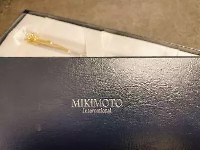 MIKIMOTO Ballpoint Pen With Pearl Flower Motif In Box 13545 • $62