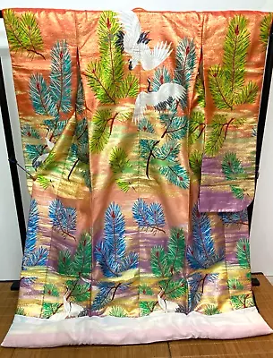 Japanese Kimono Uchikake Wedding Pure Silk Japan • $299