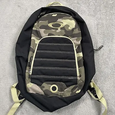 Oakley Camo Black Backpack School Bag • $24.95