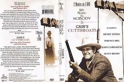 2 Movies: My Name Is Nobody/Cain's Cutthroats (DVD 2006) • $8.57