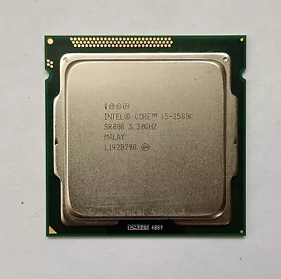 Intel Core I5-2500K LGA 1155 Quad Core 3.30 GHz SR008 Processor CPU Tested Works • £13.99