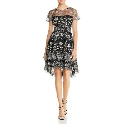 Adrianna Papell Womens Etheral Embroidered Cocktail And Party Dress BHFO 1226 • $56.99