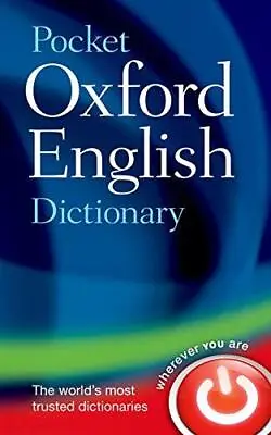 £5.22 • Buy Pocket Oxford English Dictionary