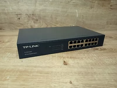 TP-Link TL-SG1016D 16 Port Gigabit Switch. Ver. 5.0. Missing Ears • £23.99