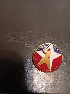 1962 Wrigley Field Chicago Cubs All Star Game ASG Press Pin Media Very Nice • $40