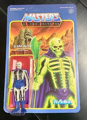 Masters Of The Universe Scare Glow ReAction Figure Super7 MOTU Glow In The Dark • $25.50