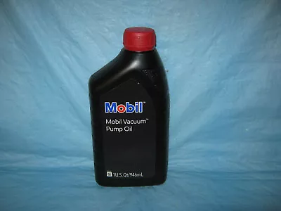 Mobil One Quart Vacuum Pump Oil-123027 -free Ship-bin 7 • $19.95