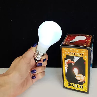 MAGIC TRICK LIGHT UP BULB In Mouth Hand Ring LED Stage Prop Joke Comedy Gag Toy  • $14.49