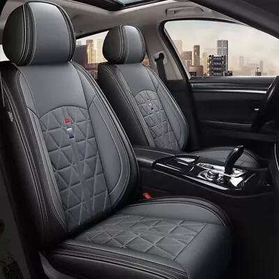 Front Rear Car 5-Seat Cover Faux Leather Cushion For Chevrolet Malibu 2009-2021 • $124.19