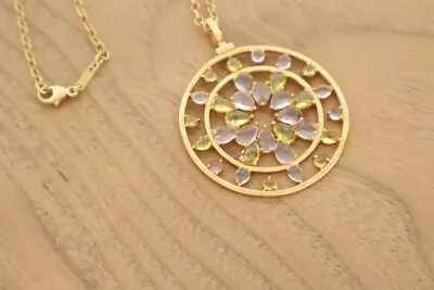 Monica Rich Kosann 18kt Yellow Gold Kaleidoscope Necklace • $2200