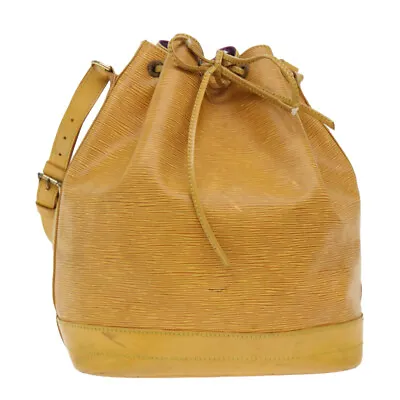 LOUIS VUITTON Epi Noe Shoulder Bag Tassili Yellow M44009 LV Auth 50688 • $159.60