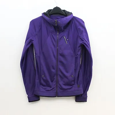 G-STAR RAW Trick Vest Womens S Light Jacket Windbreaker Purple Tracksuit Sports • £32.40