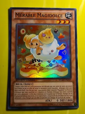 Madolche Baaple●YUGIOH●WGRT●FRENCH●SUPER RARE●LIMITED EDITION●NM●07512 • $1.99