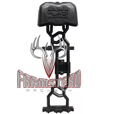 Bohning Quiver Bruin 4 Arrow Bow Quiver Black 201030BKBK #23105 • $32.99