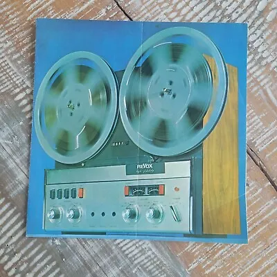 Vintage Dealer Brochure Revox A77 Tape Deck • $35.99
