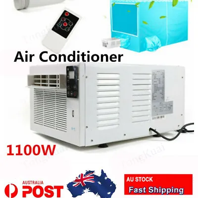 $256.50 • Buy 1PCS White Portabl Air Conditioner Window Wall Cooler 1100W AC220V