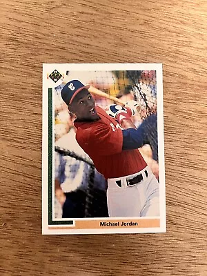 1991 Upper Deck Michael Jordan #SP1 Chicago White Sox Rookie Baseball Card • $16.50