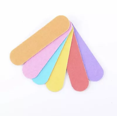 90 PCS Mini Emery Board 2 Sided 100/180 Grit Nail Files *MULTICOLOR* • $15