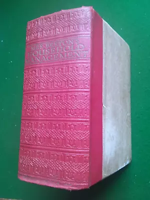 Antique Mrs Beeton's Book Of Household Management Hardback  • £10