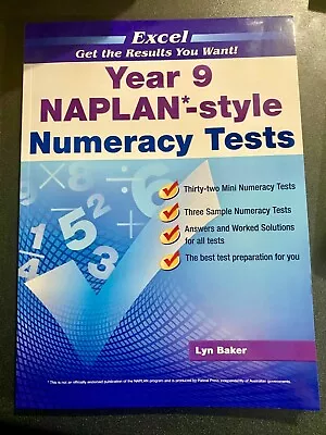 Excel Year 9 NAPLAN - Style Numeracy Tests • $29.98