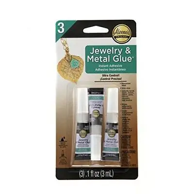 Aleene's 94830 Jewelry & Metal Glue 3/Pkg.1oz • $7.19