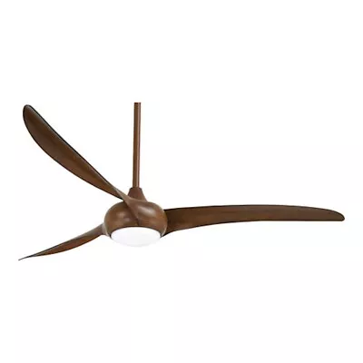 Minka Aire Light Wave LED 65  Ceiling Fan Distressed Koa - F848-DK • $399.95