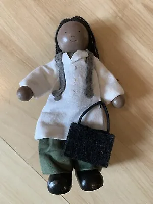 $15 • Buy Pottery Barn Kids Dollhouse People African American Dr Doctor Christmas Gift