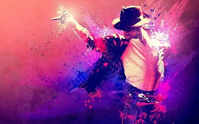 Michael Jackson Poster Print A5 A4 A3 A2 A1 A0 • £13.99