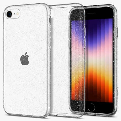 $19.99 • Buy For Apple IPhone SE 3 2022 2020 8 7 Plus Case SPIGEN Liquid Crystal Clear Cover