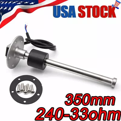 350mm Marine Boat Car Fuel Water Level Sensor Sender Sending Unit 240-33ohms US  • $23.56