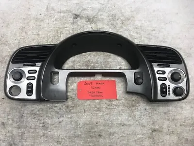 2003 Honda S2000 Ap1 Oem Cluster Trim Bezel Heater Controls Switch 00 01 02 03 • $171.41