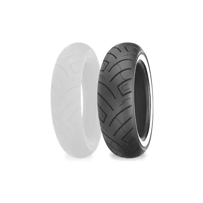 Shinko 777 Front Whitewall Motorcycle Tire - 100/90-19 Reinforced • $96.99