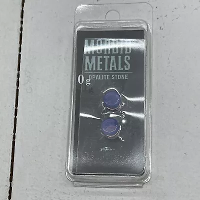 Morbid Metals Opalite Stone Gauge Plugs 0g • $8
