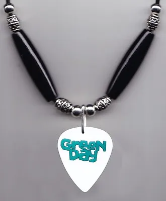 Green Day Kerplunk White Guitar Pick Necklace • $11.99