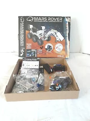 Nasa Marsrover Motorized Metal Construction Kit Open Box Sealed Packages Inside • $14.99