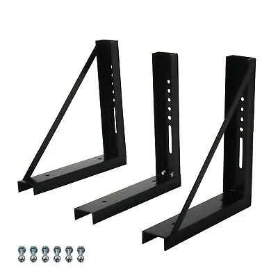 3PC 18 X18  Welded Structural Steel Truck Trailer Tool Box Mounting Brackets Kit • $81.89